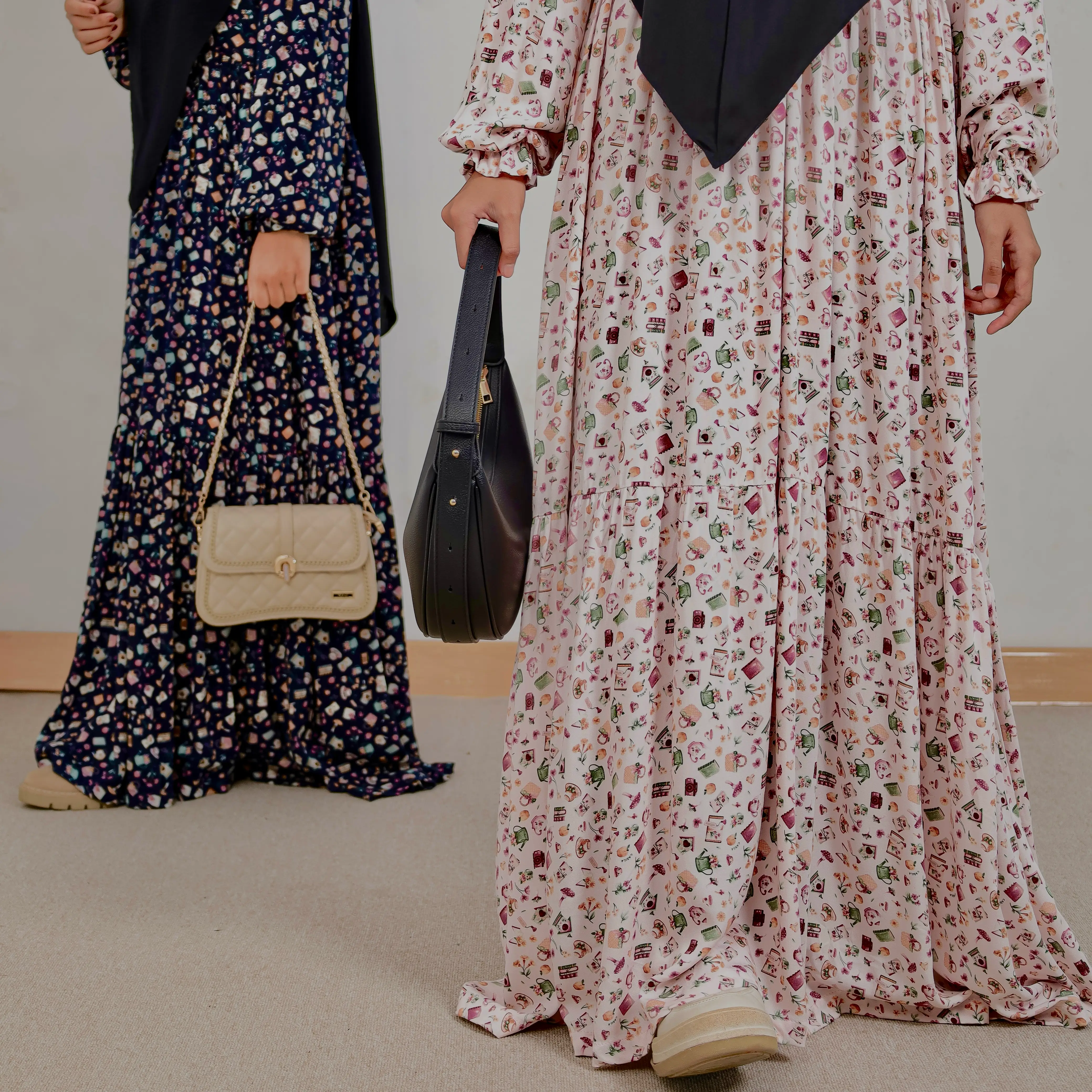Gamis Manis dewasa Babypink_Eksklusif