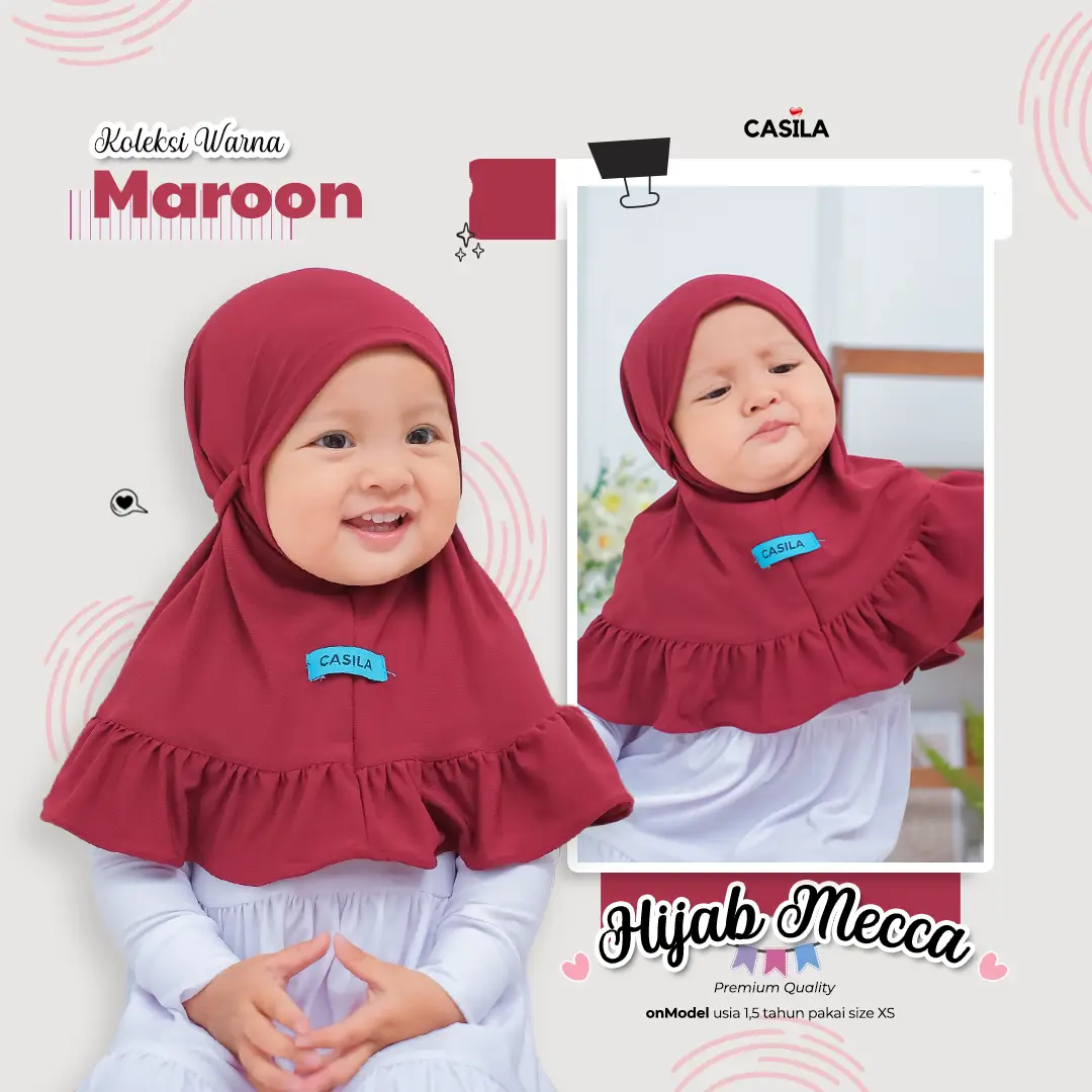 Hijab Mecca Maroon_B