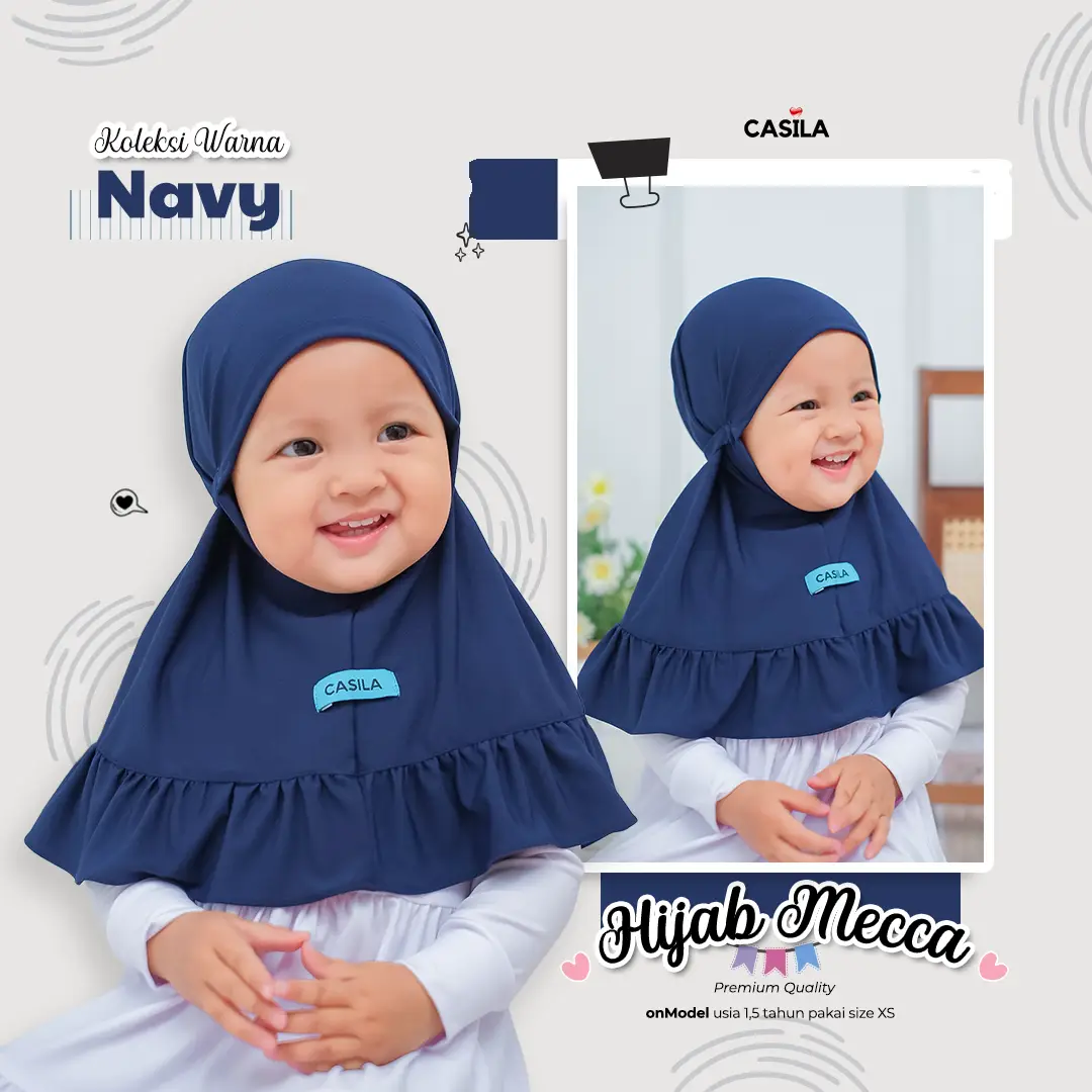 Hijab Mecca Navy_B