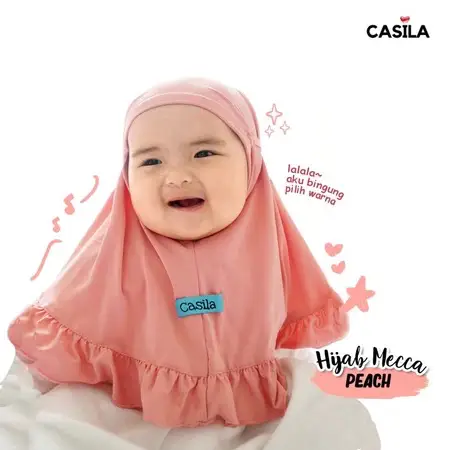 Hijab Mecca Peach