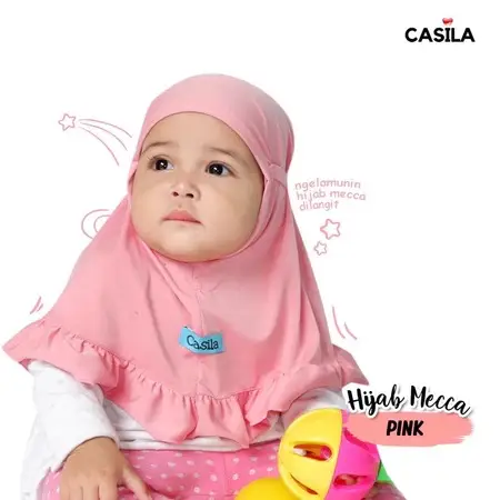 Hijab Mecca Pink