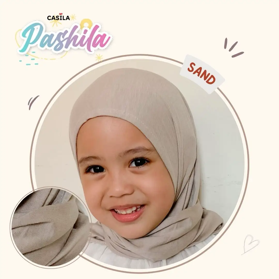 Hijab Pashila rayon Sand