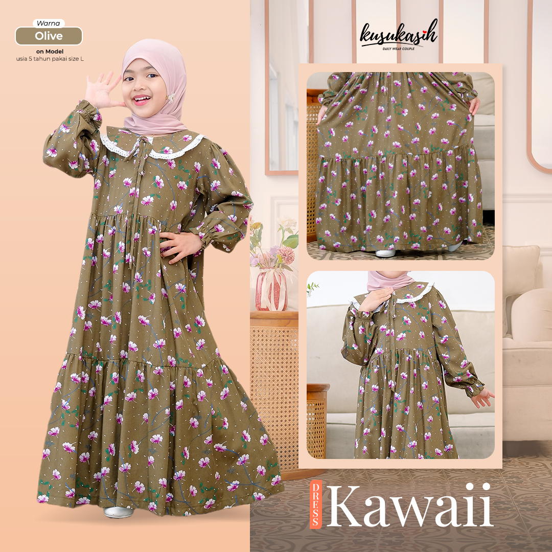 Kawai Motif Olive