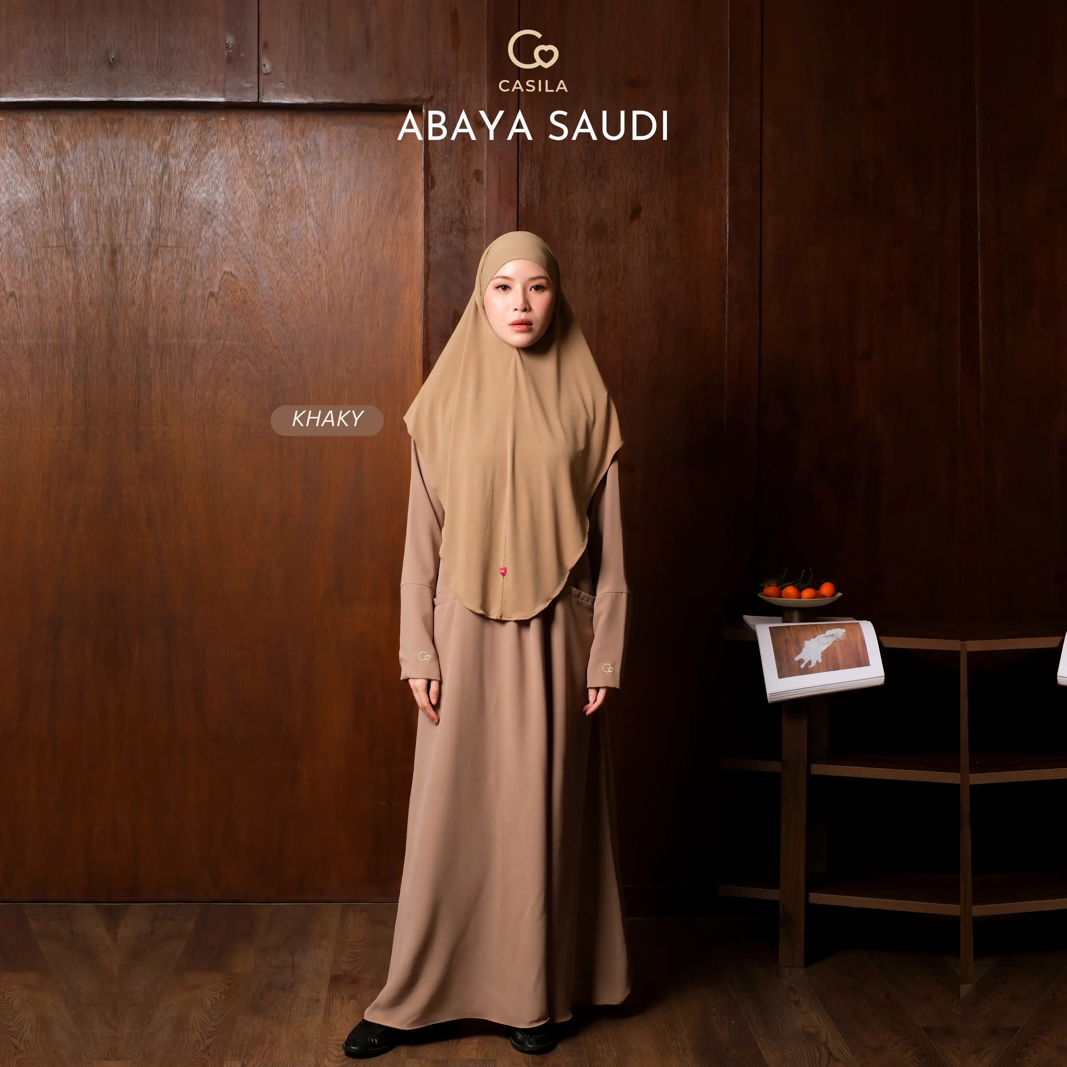 Abaya Saudi Khaky