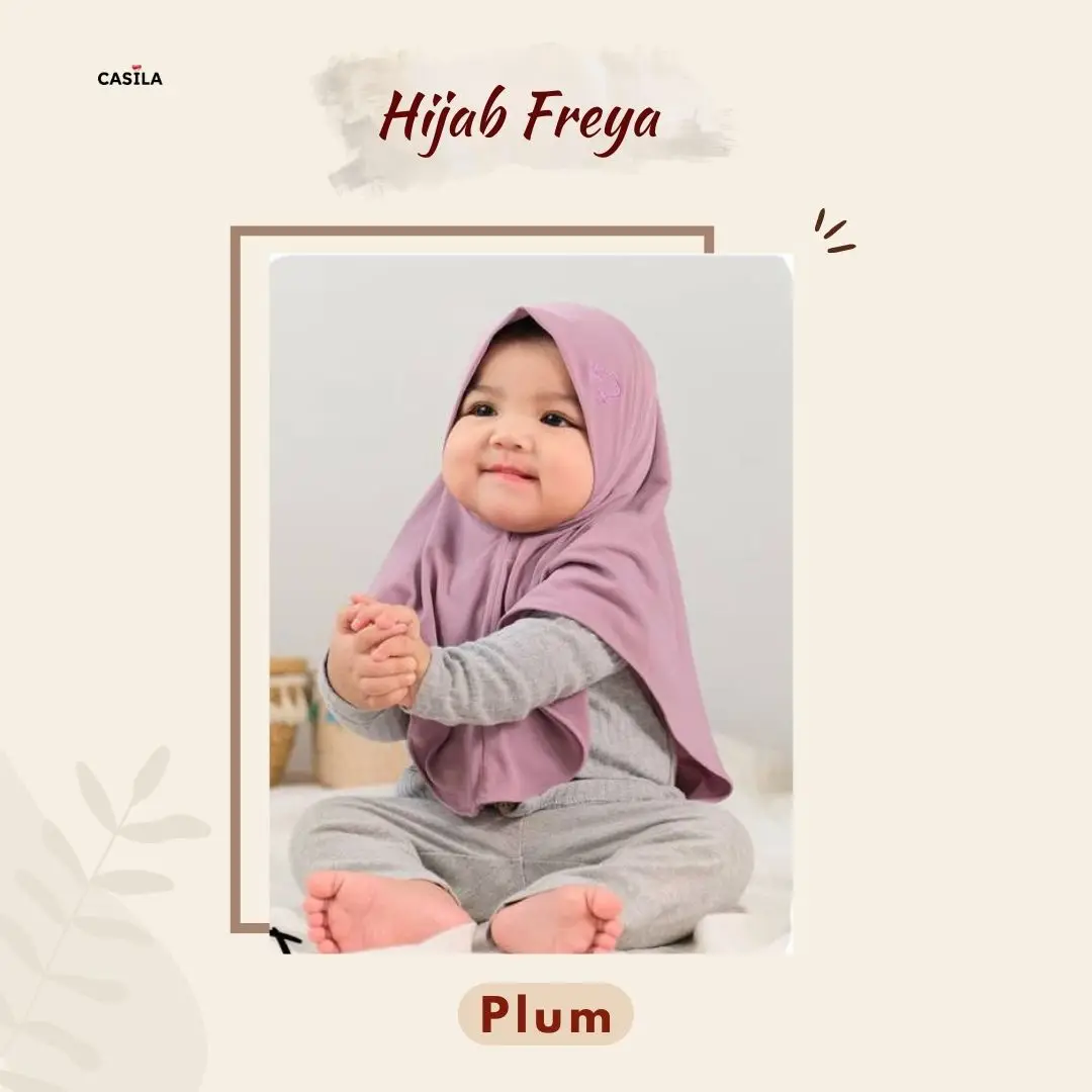 Hijab Freya Plum