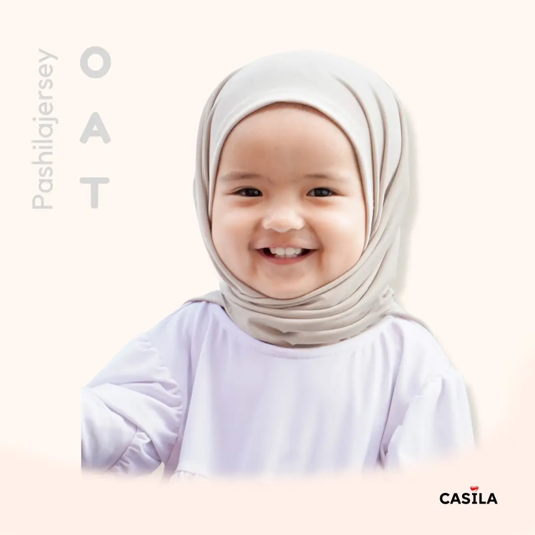 Hijab Pashila Jersey Oat